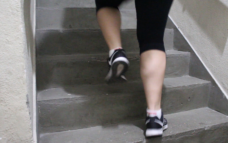 Exercício Físico: Subir escadas