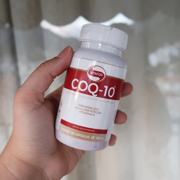 Coenzima Q10 Vitafor - Suplementação Pós Covid 19
